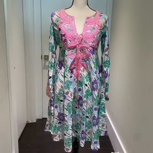 Afrozaks Pink Fields Coverup